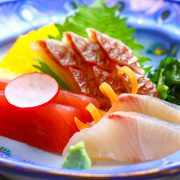 刺身撮ってフライを喰らう…