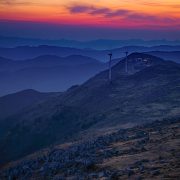 朝陽と夕陽